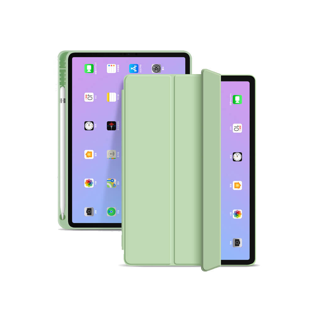 Чохол до планшета BeCover Tri Fold Hard TPU Apple iPad Air 11" M2/M3 (2024/2025) Green (711402) - зображення 3