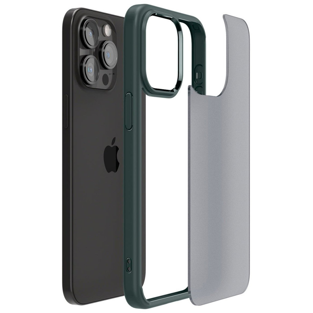Чохол до мобільного телефона Spigen Apple iPhone 15 Pro Ultra Hybrid Frost Green (ACS06710) - зображення 9