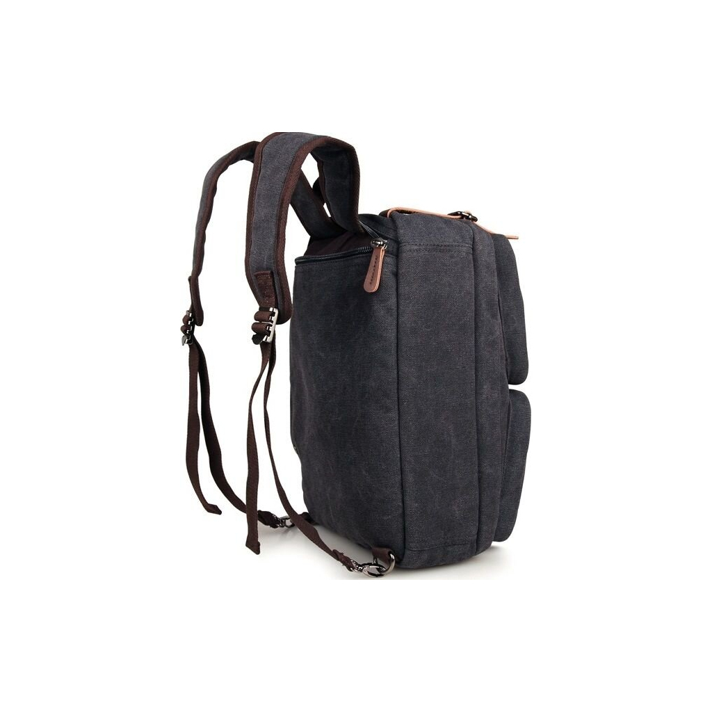 Сумка Vintage Трансформер Сіра (14480) - зображення 6