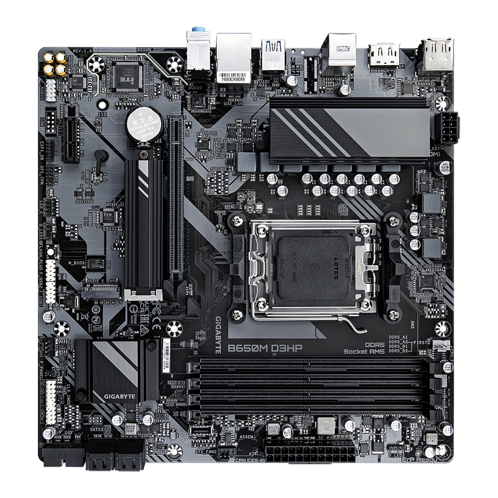 Материнська плата GIGABYTE B650M D3HP - зображення 4