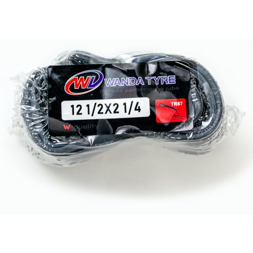 Велосипедна камера Wanda 12 1/2x2 1/4 a/v TR 87 (TUB-063) - зображення 1
