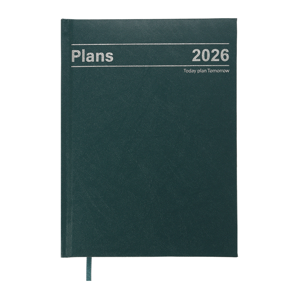 Тижневик Buromax датований 2026 STYLE, А5 зелений (BM.21120-04) - изображение 1