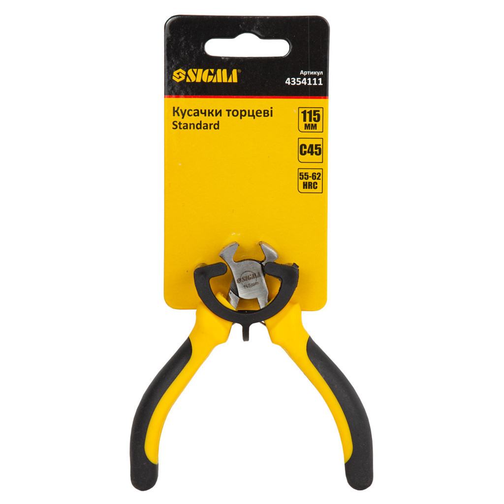 Кусачки Sigma торцеві 115мм Standard (4354111) - зображення 3