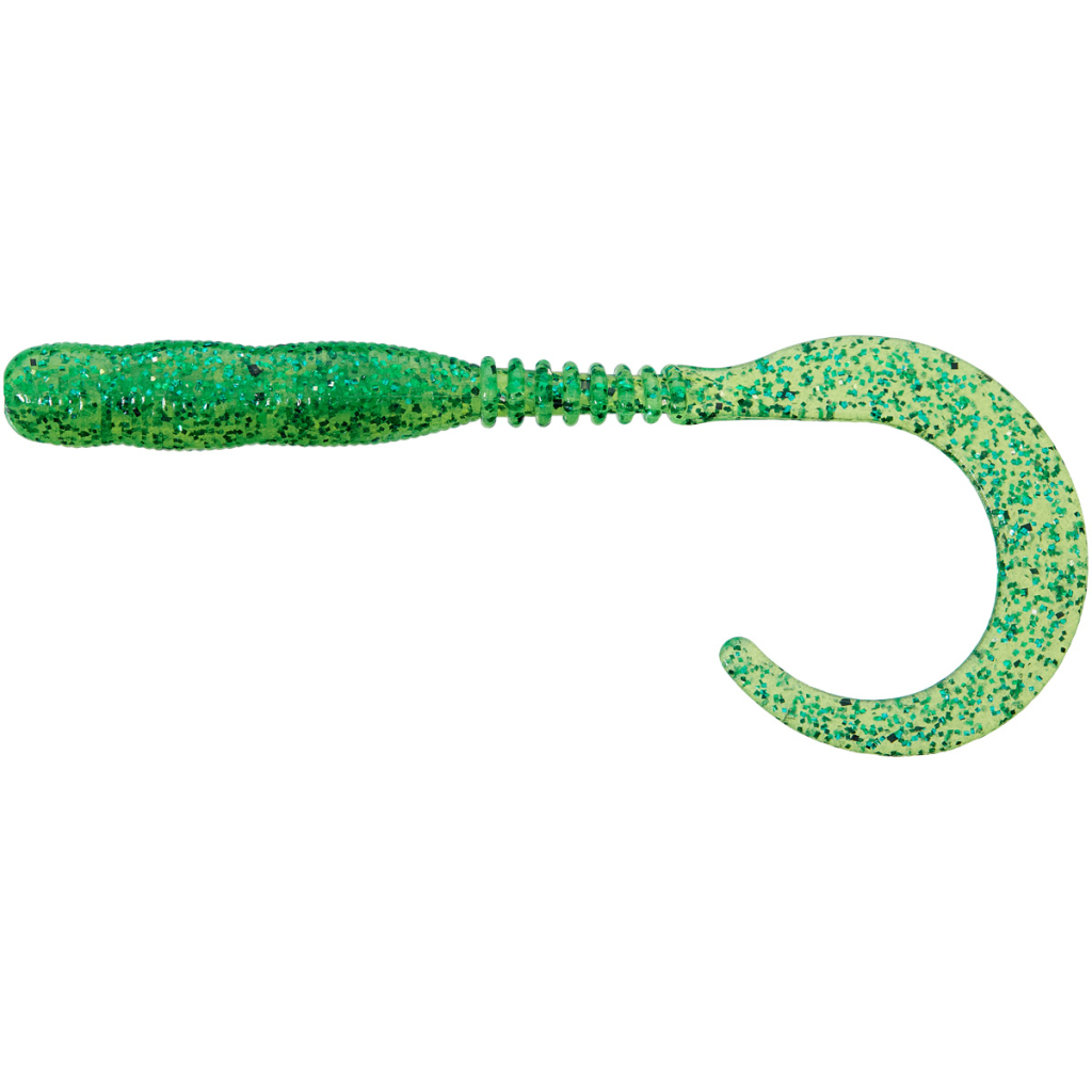 Силікон рибальський Reins Curly Curly 4" 592 Bucksy Chart (15 шт/уп.) (1552.09.58) - зображення 1