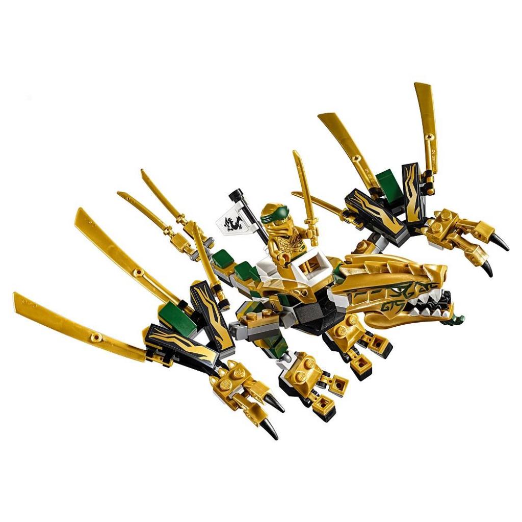 Конструктор LEGO NINJAGO Золотий дракон 171 деталь (70666) - зображення 4