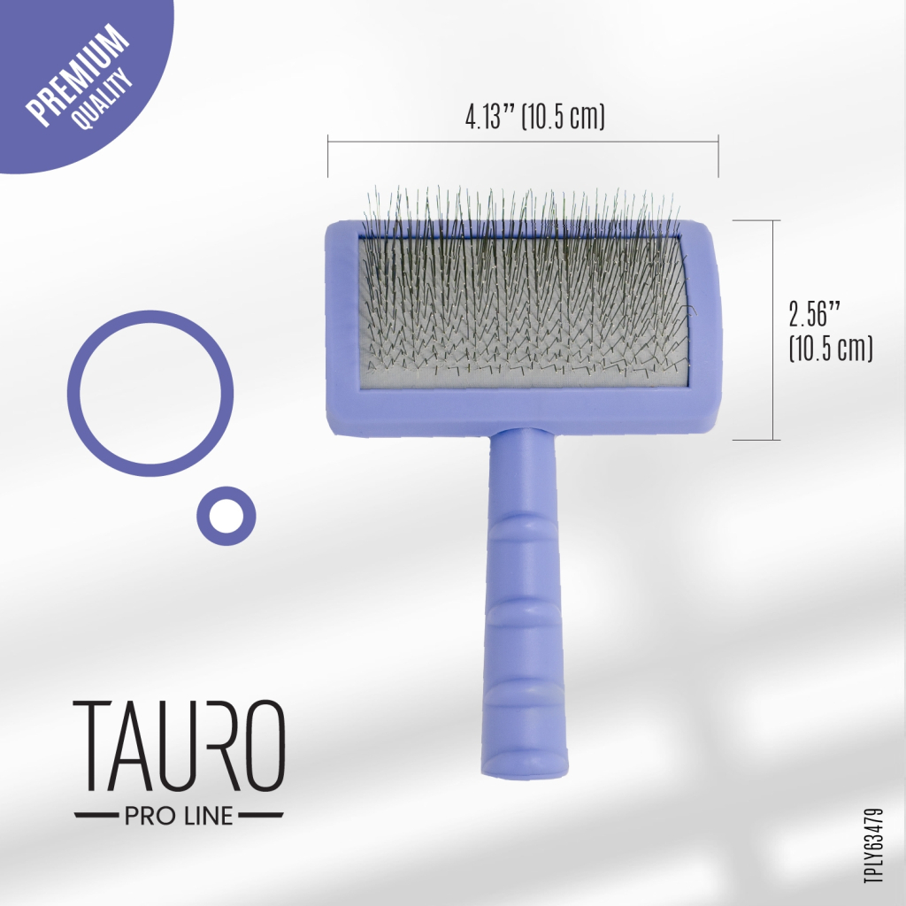 Гребінець для тварин Tauro Pro Line teeth 20 мм фіолетовий (TPLY63479) - изображение 4