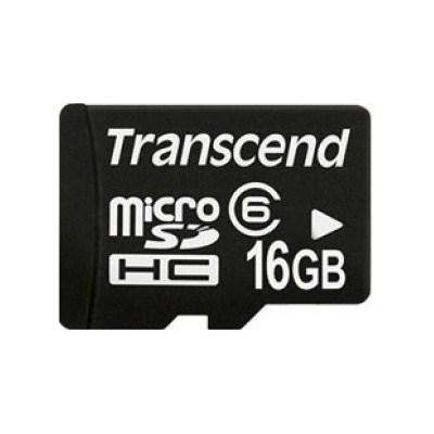 Карта пам'яті Transcend 16Gb microSDHC class 4 (TS16GUSDC4) - изображение 1