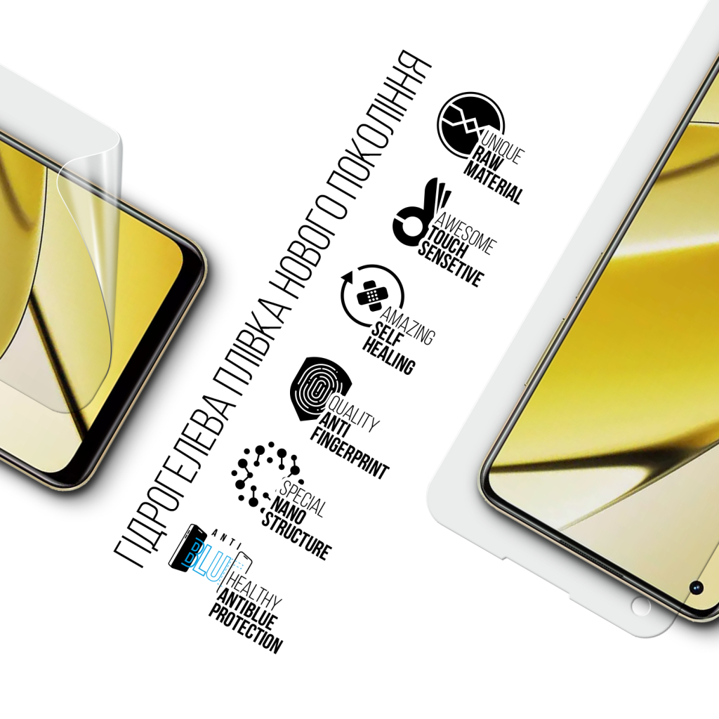 Плівка захисна Armorstandart Anti-Blue Realme 11 4G (ARM69172) - зображення 2