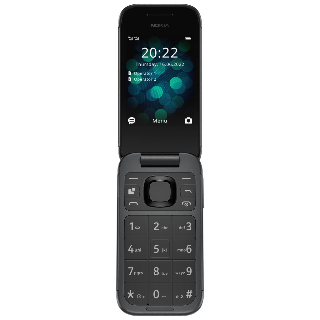 Мобільний телефон Nokia 2660 Flip Black - зображення 2