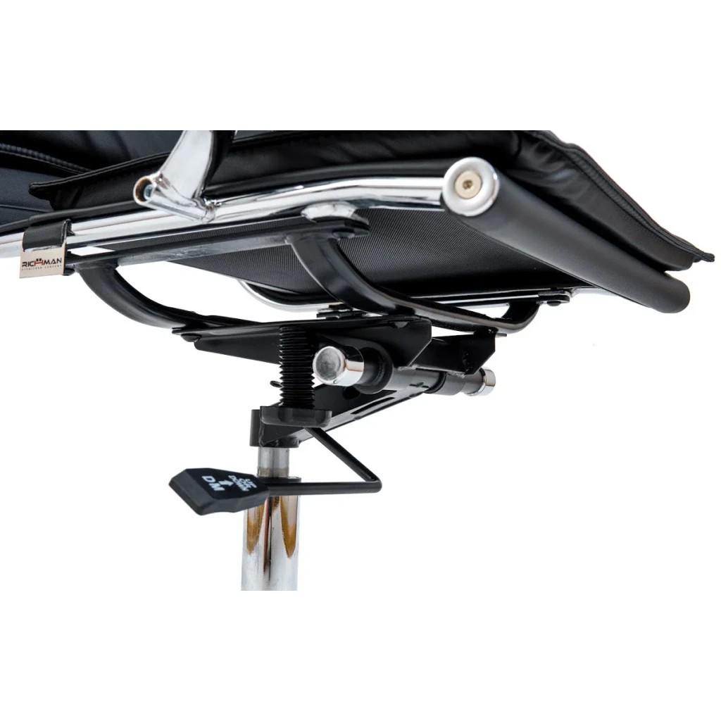 Офісне крісло Richman Гаваи Хром к/з чорний (IM0000038) - зображення 4