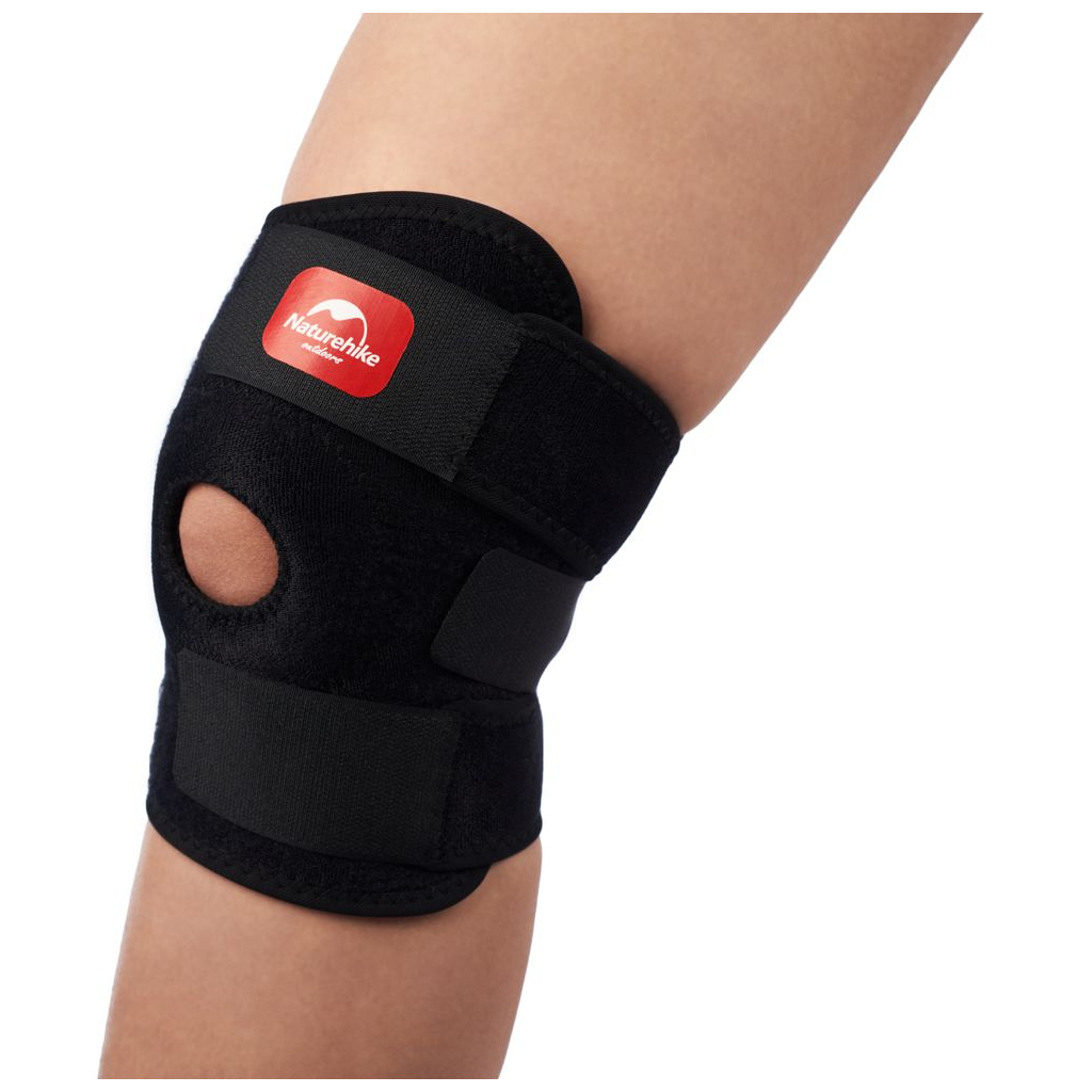 Фіксатор коліна Naturehike Dura-light NH15A001-M Black (6927595718506) - зображення 3