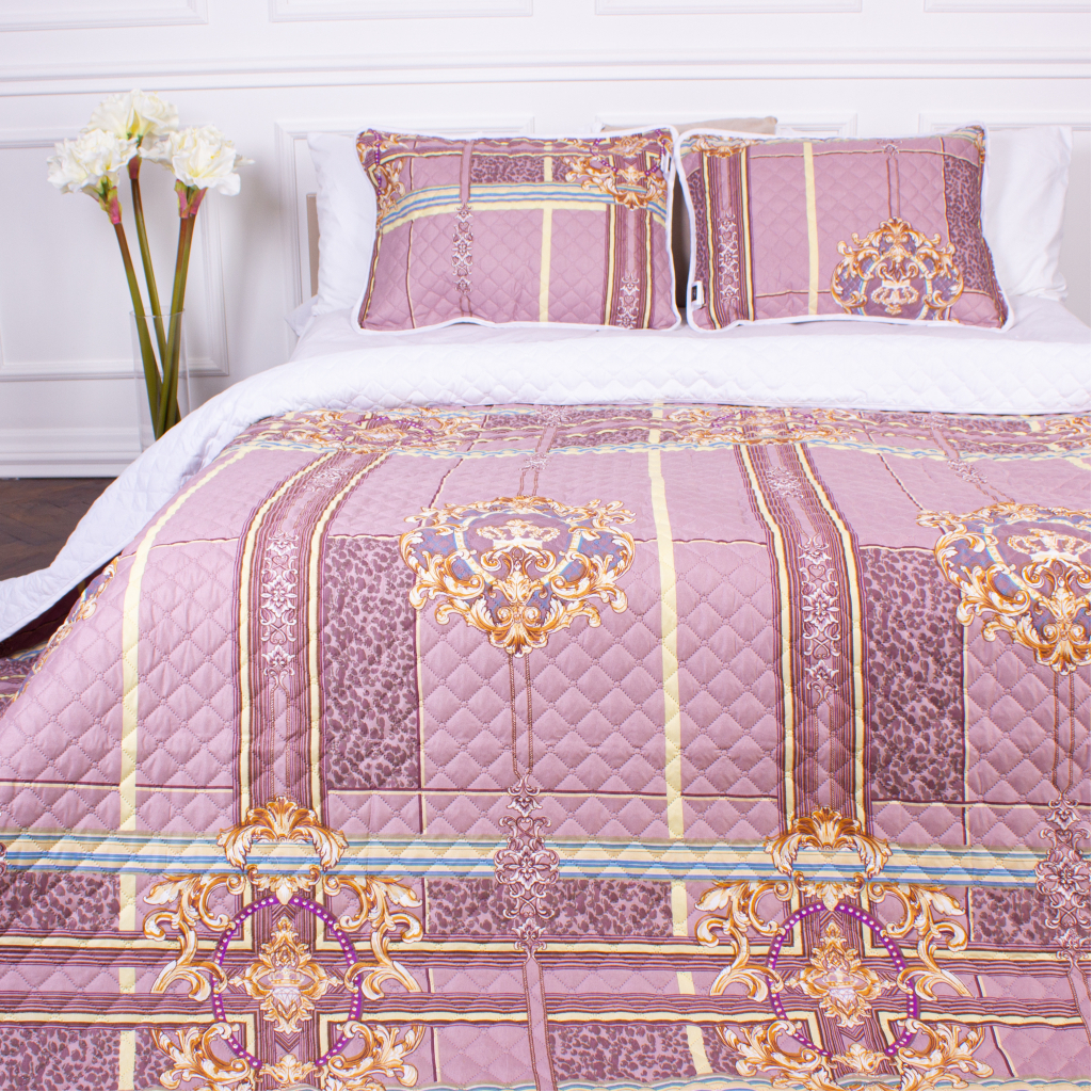 Покривало MirSon набір Print Line №5950 Jack 220х240 см + наволочка 50х70 см х 2 шт (2200006169789) - зображення 1