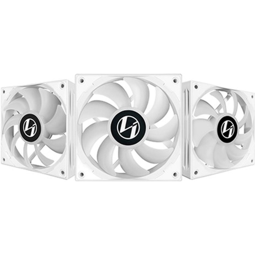 Кулер до корпусу Lian Li ST120-3 Triple White (G99.12ST3W.00) - зображення 2