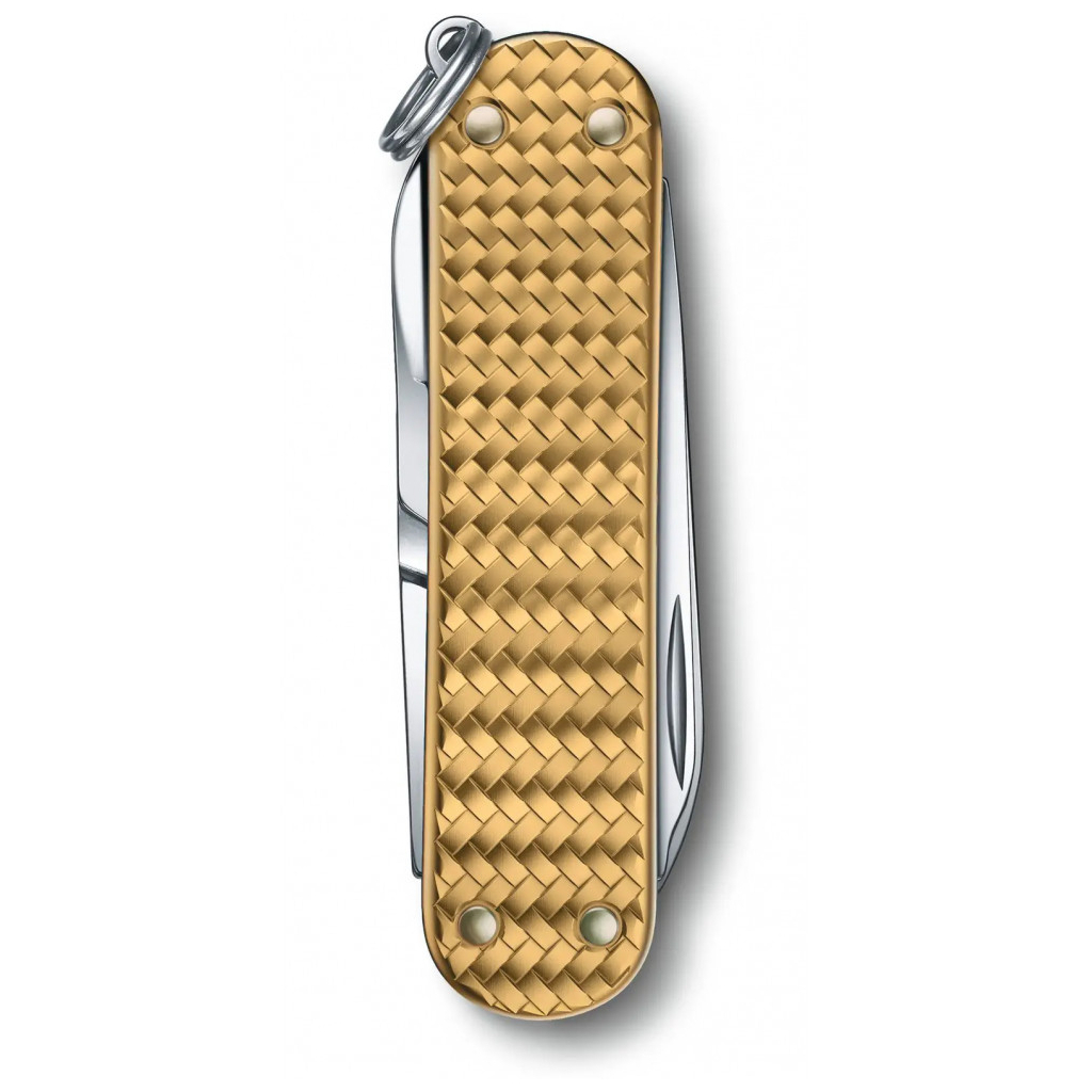 Ніж Victorinox Classic SD Precious Alox Brass Gold (0.6221.408G) - зображення 5