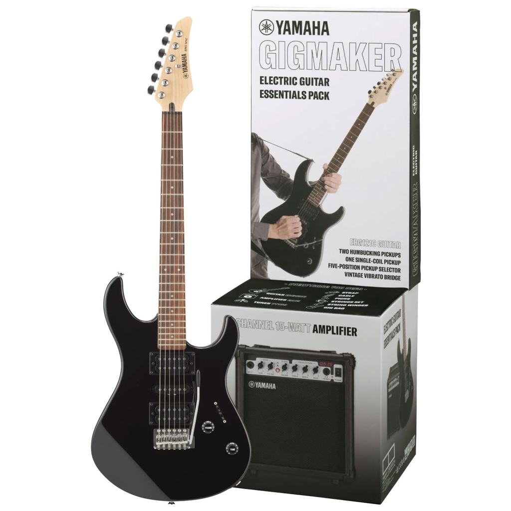 Електрогітара Yamaha Gigmaker ERG121 GPII Black Набір для початківців (ERG121GPII BLK) - зображення 1