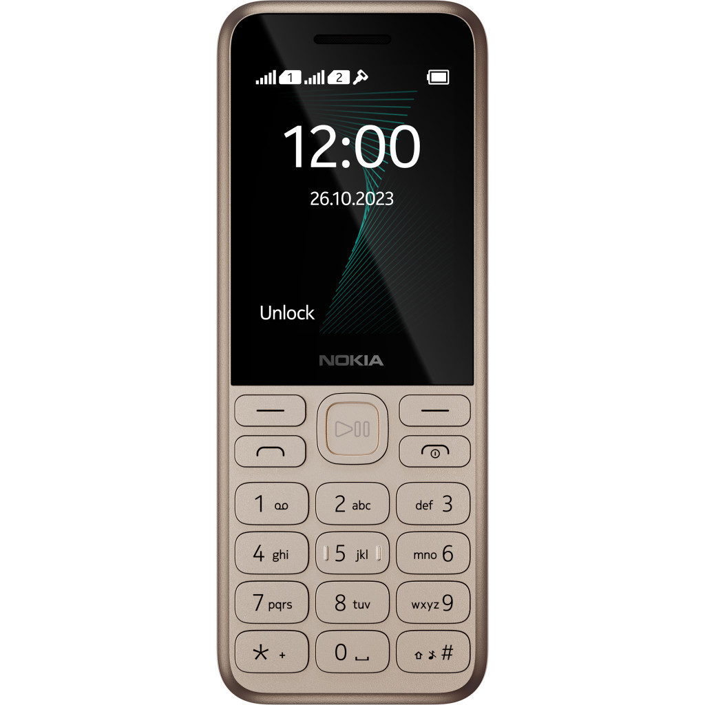Мобільний телефон Nokia 130 DS 2023 Light Gold - зображення 2