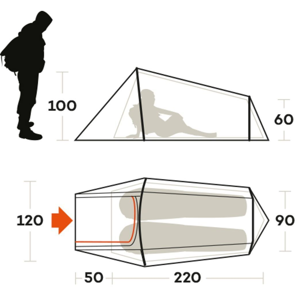 Намет Ferrino Sling 2 Blue (99108NBB) (929756) - зображення 3