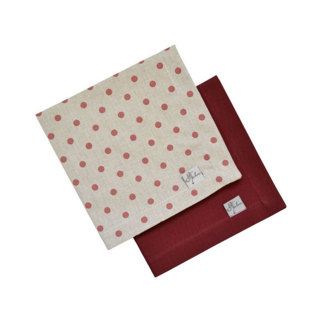 Серветка на стіл Прованс Глорiя Горох 40х40 см (4823093420151) - зображення 2