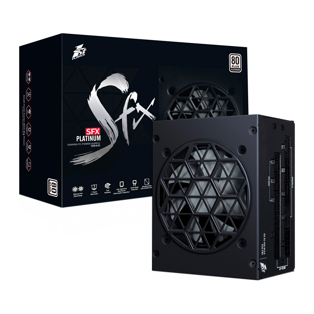 Блок живлення 1stPlayer 650W (SFX-GLD-650-BK-EU) - зображення 8