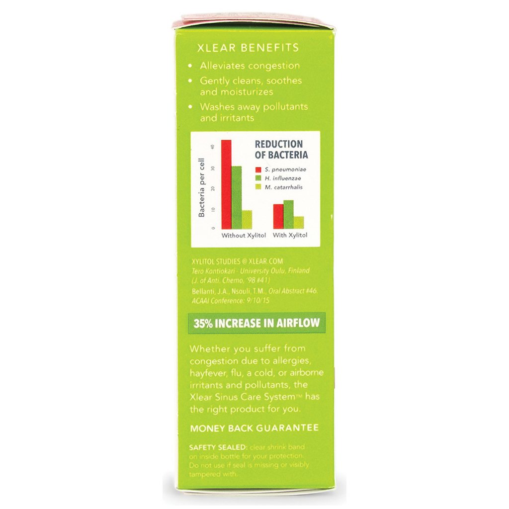 Мінерали Xlear Натуральний сольовий назальний спрей з ксилітом 22 мл (700596100015) - зображення 3