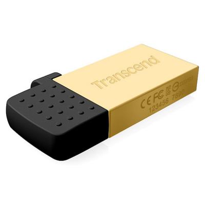 USB флеш накопичувач Transcend 64Gb JetFlash 380 Gold USB 2.0 (TS64GJF380G) - зображення 3