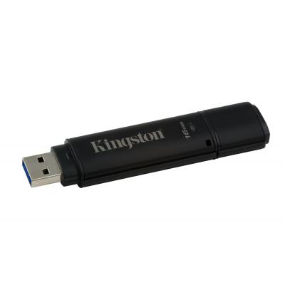 USB флеш накопичувач Kingston 16GB DataTraveler 4000 G2 Metal Black USB 3.0 (DT4000G2/16GB) - зображення 4