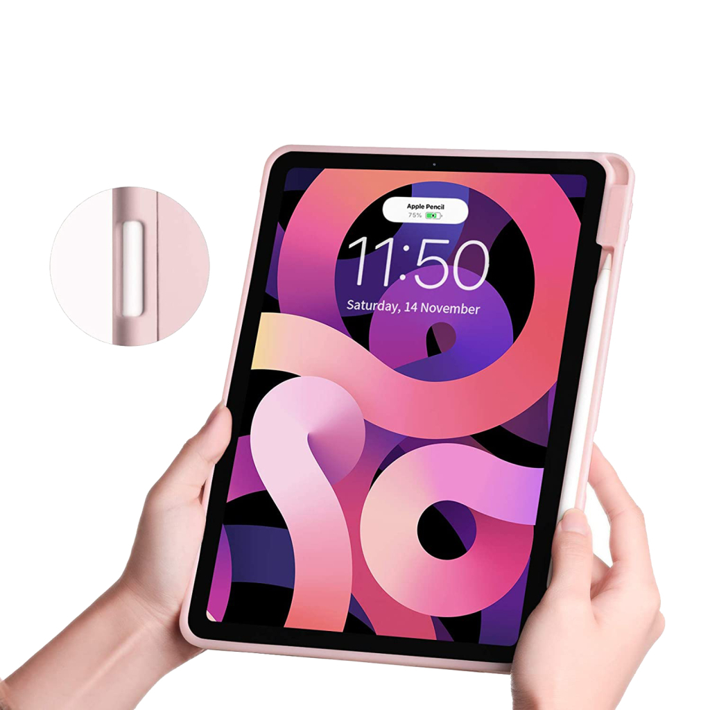 Чохол до планшета BeCover Direct Charge Pen mount Pencil Apple iPad 10.9" 2022 Pink (708500) - зображення 3