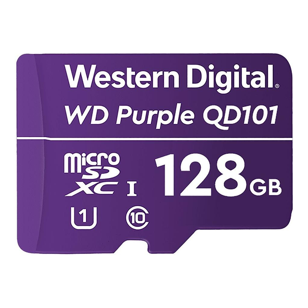 Карта пам'яті WD 128GB microSDXC class 10 UHS-I (WDD128G1P0C) - изображение 1