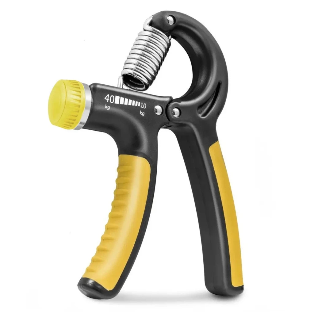 Еспандер PowerPlay кистьовий 10-40 кг Strength Grip Чорно-жовтий (PP_4323_Bl/Yellow) - изображение 2