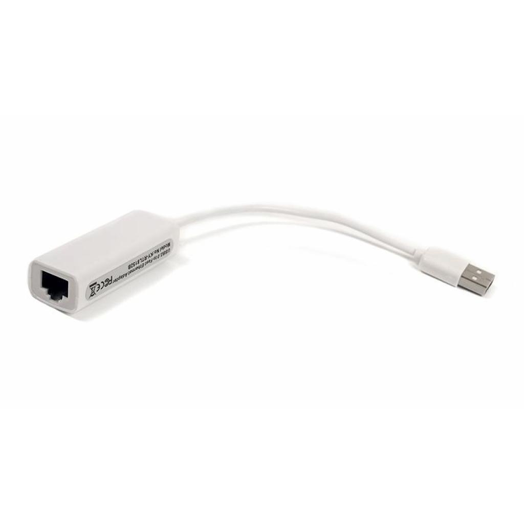 Перехідник PowerPlant USB 2.0 -> RJ45, 15cm (DV00DV4066) - зображення 1