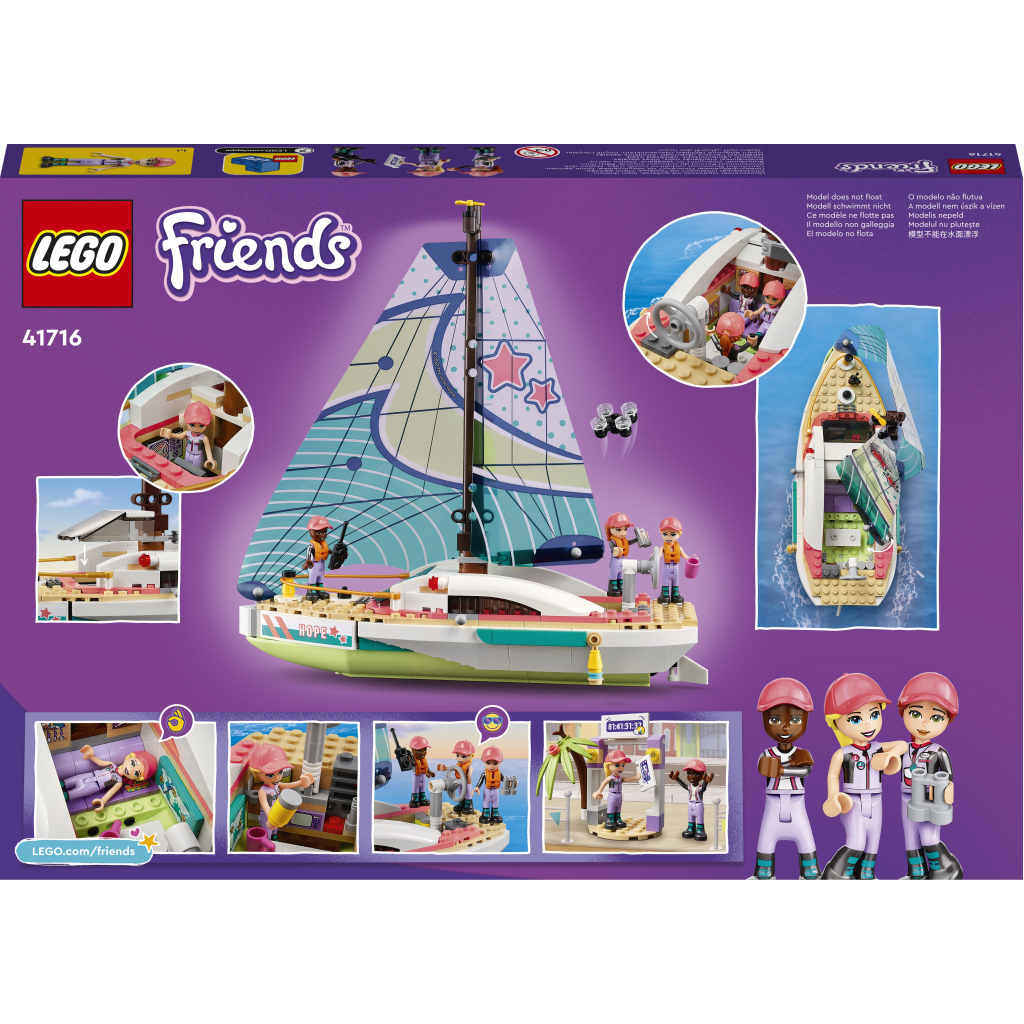 Конструктор LEGO Friends Пригоди Стефані на вітрильному човні 304 деталі (41716) - зображення 10