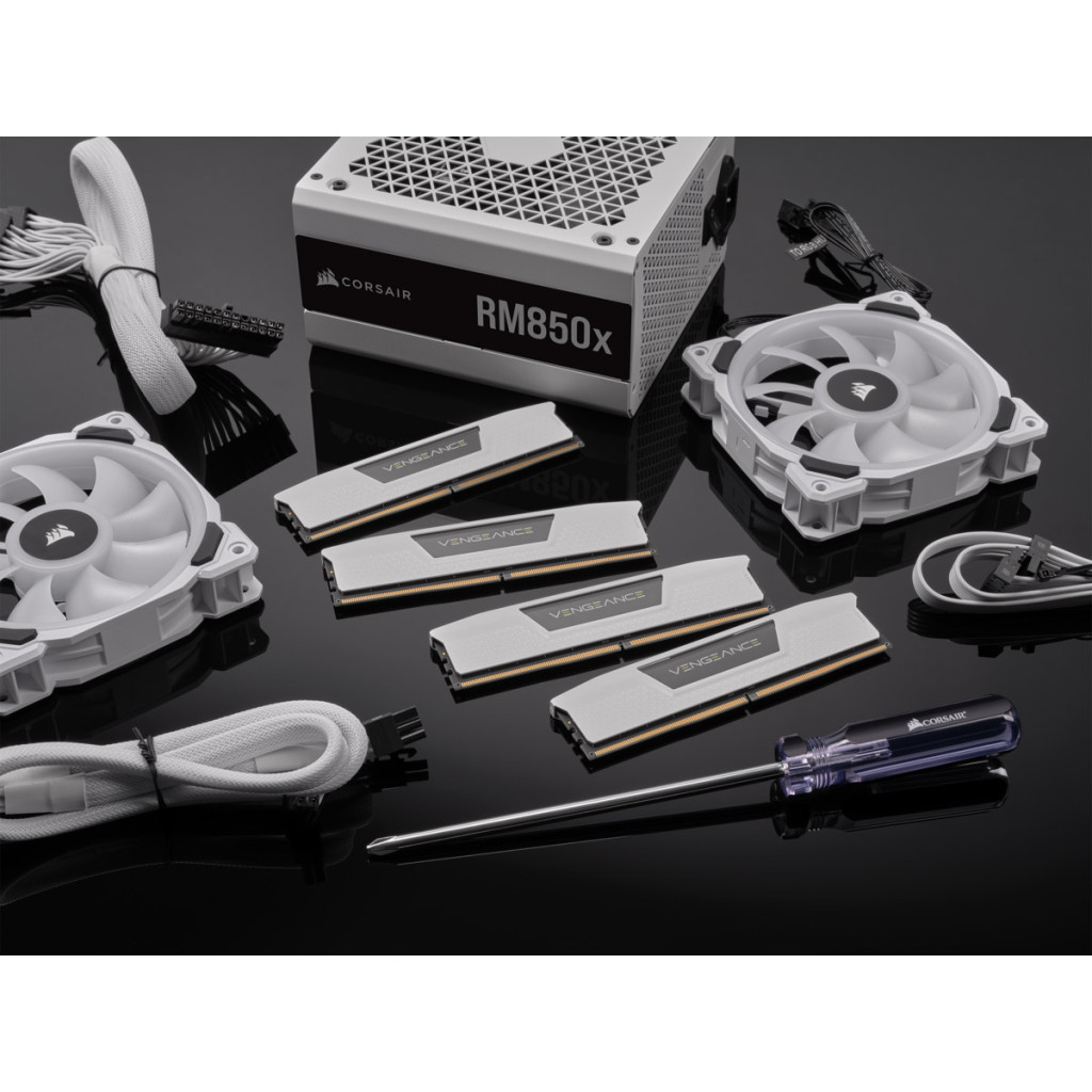 Модуль пам'яті для комп'ютера DDR5 32GB (2x16GB) 5600 MHz Vengeance White Corsair (CMK32GX5M2B5600C36W) - зображення 12