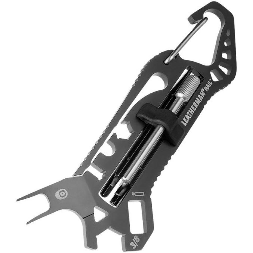 Мультитул Leatherman RAIL-BLACK, чохол MOLLE (831805) - зображення 2