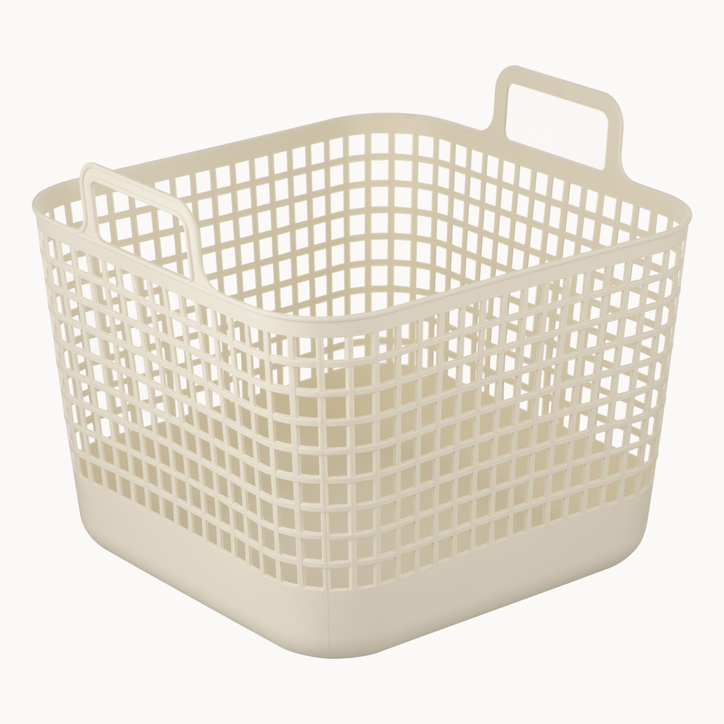 Кошик для зберігання Ardesto 39x37x34.5 см Бежевий 34 л (ARHC2534BG) - изображение 3