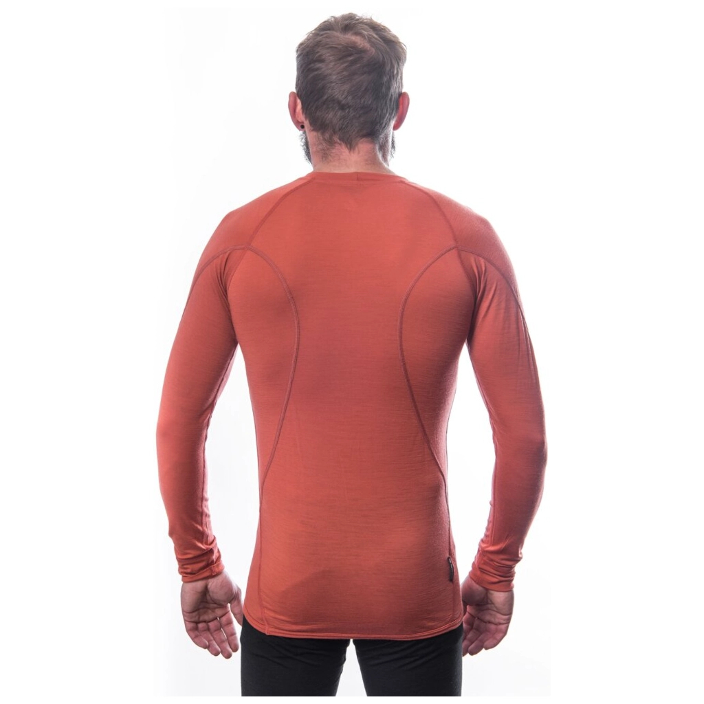 Термокофта Sensor Merino Active LS 23200037, SM11MA-terracotta-XL (SM11MA-terracotta-XL) - зображення 4