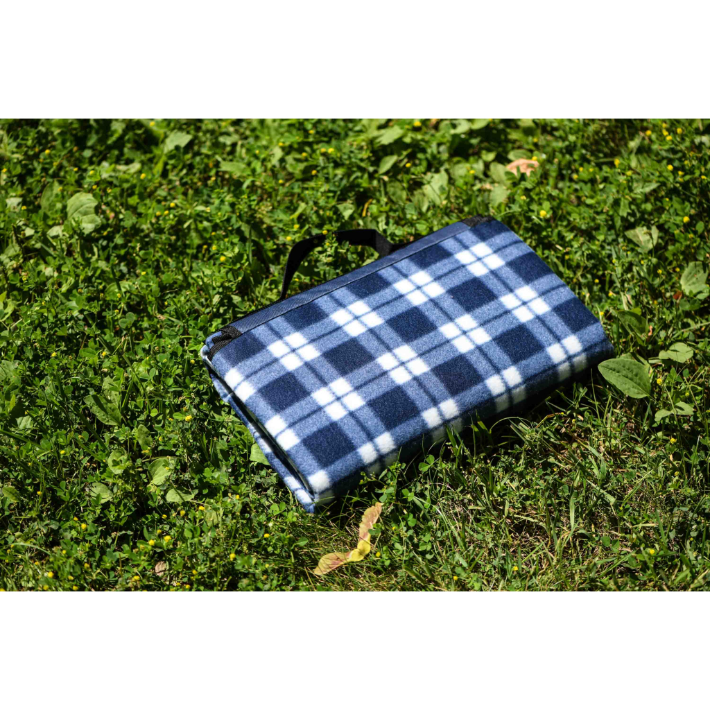 Плед Ardesto Picnic 130х170см, 100% поліестер, клітинка синій (ART0916BC) - зображення 3
