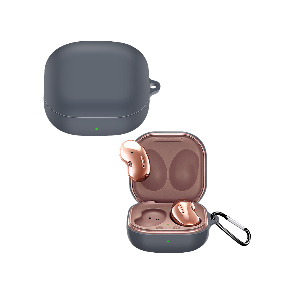 Чохол для навушників BeCover Silicon для Samsung Galaxy Buds 2 / Buds Live / Buds Pro Gray (705409) - зображення 2