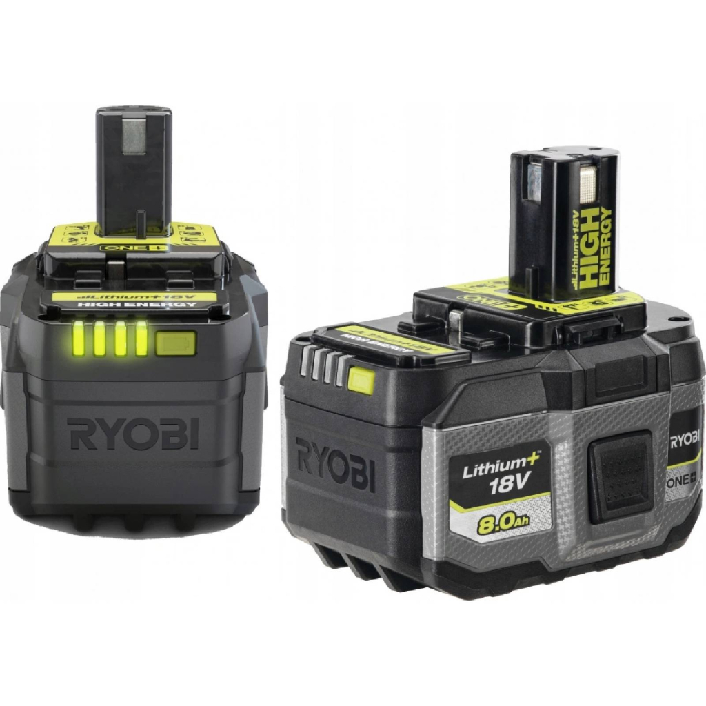 Акумулятор до електроінструменту Ryobi ONE+ RB1880T High Energy Lithium+, 18V, 8Ah, 1.3кг (5133006264) - зображення 5