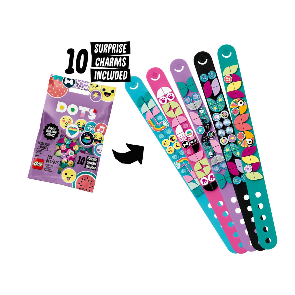 Конструктор LEGO DOTs Додаткові елементи 109 деталей (41908) - зображення 3