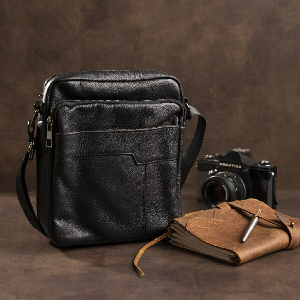 Сумка Vintage Флотар Чорна (14743) - зображення 5