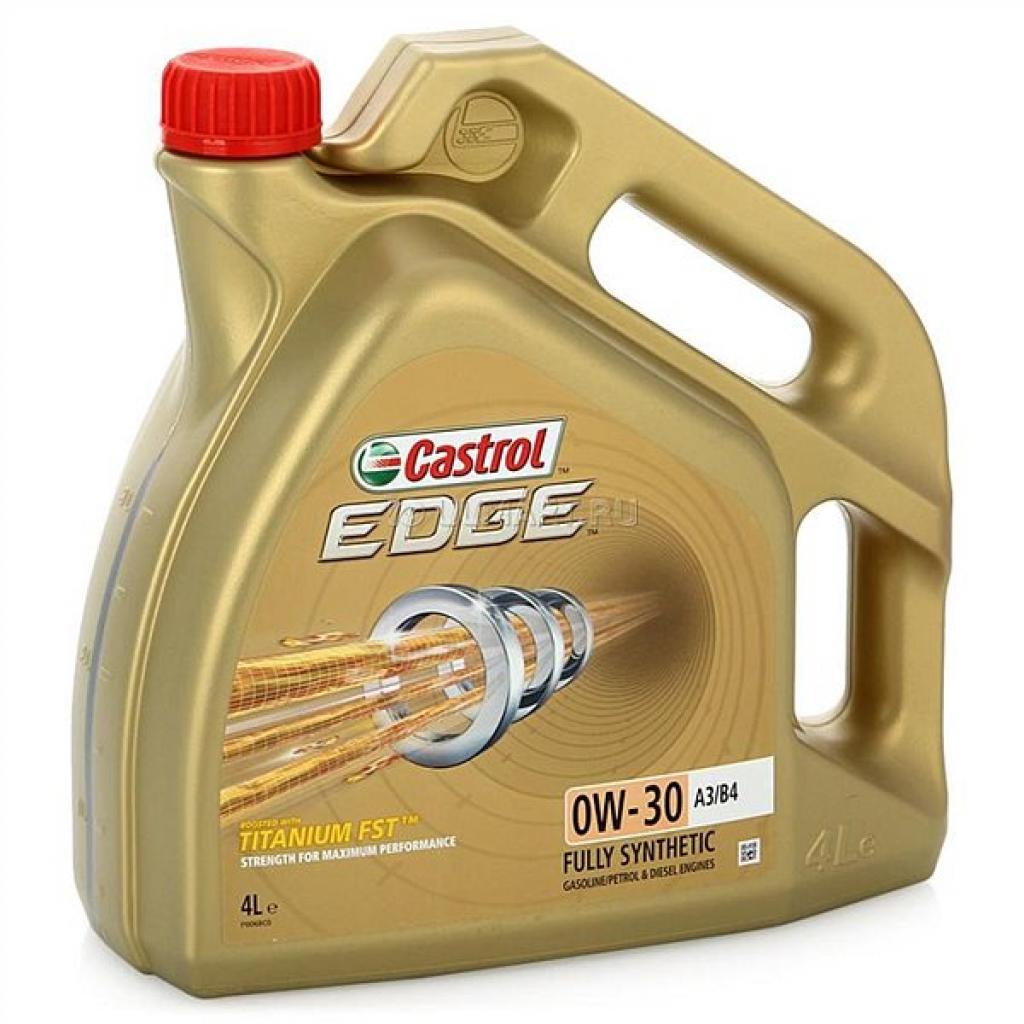 Моторна олива Castrol EDGE 0W-30 4л (CS 0W30 E A3/B4 4L) - изображение 1