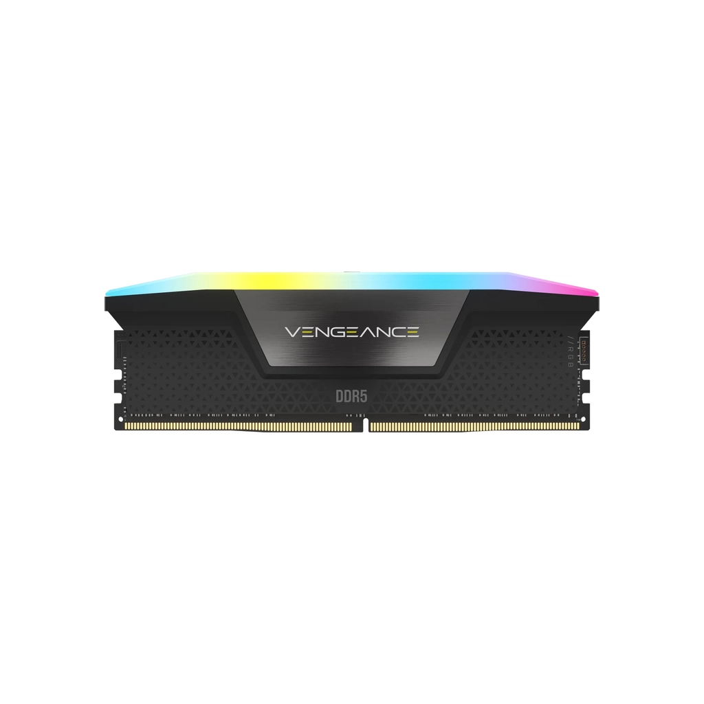 Модуль пам'яті для комп'ютера DDR5 32GB (2x16GB) 6800 MHz Vengeance RGB Black Corsair (CMH32GX5M2B6800C40) - зображення 3