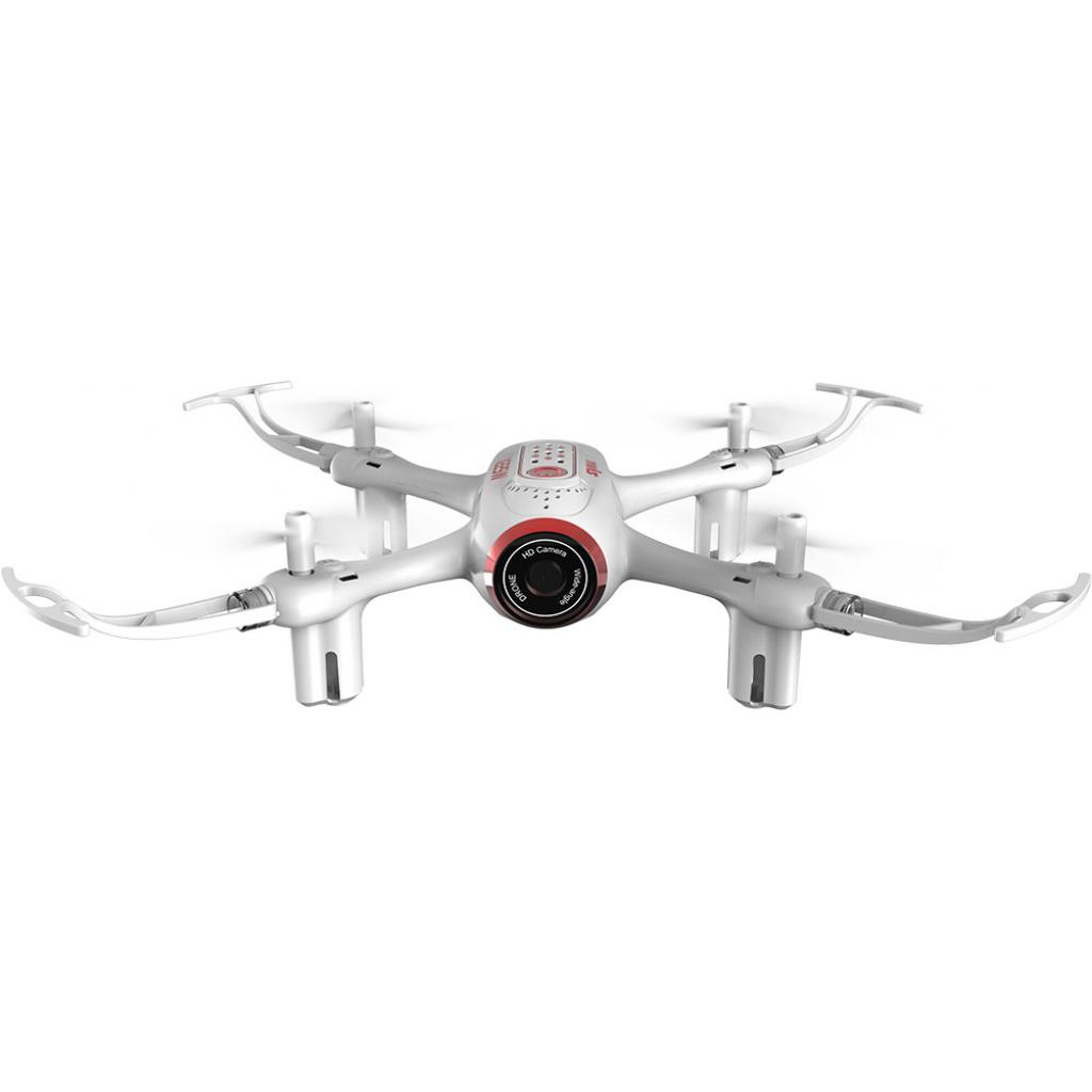 Радіокерована іграшка Syma Квадрокоптер 2,4 Ггц з FPV-камерою 14,4 cм (X22SW White) - зображення 2