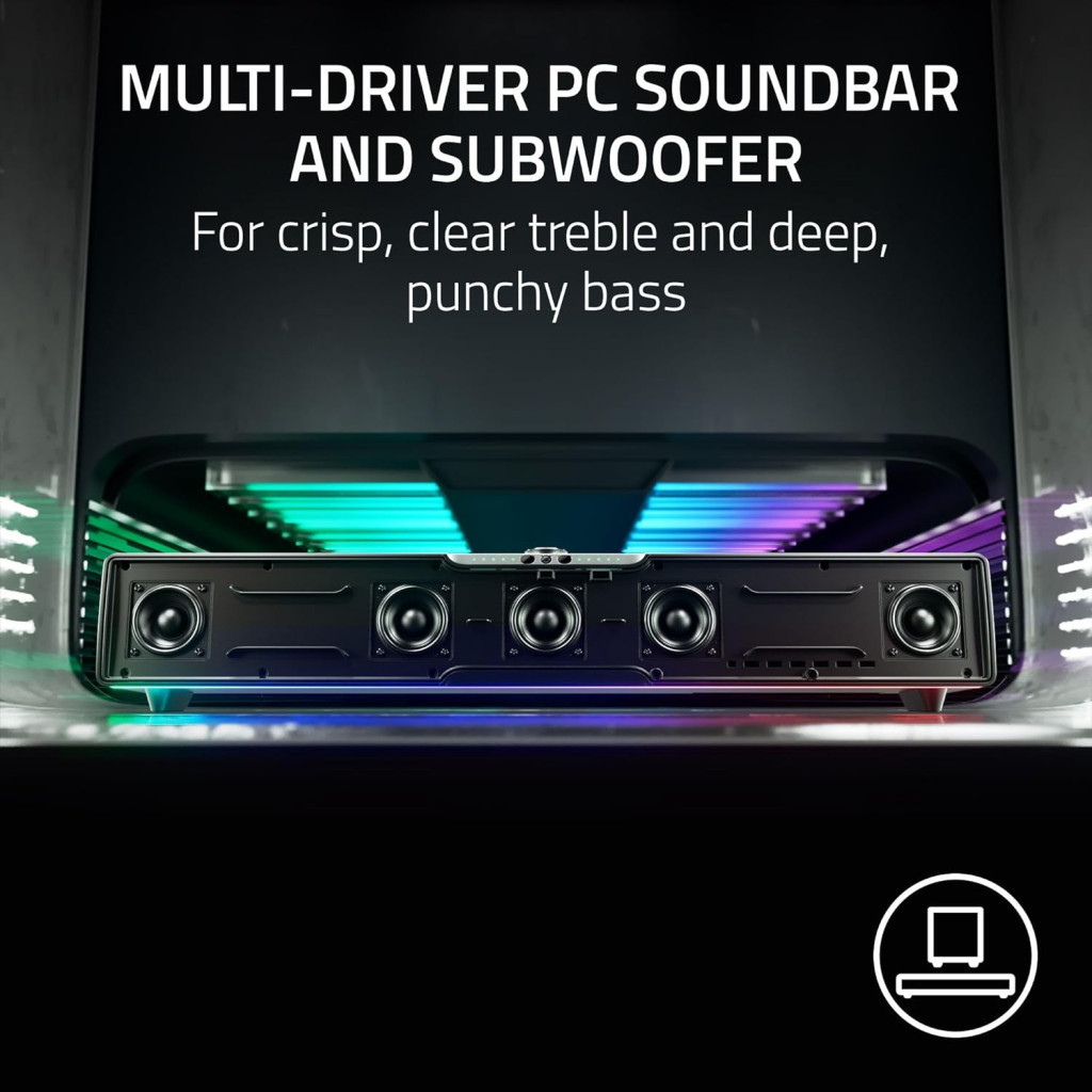 Акустична система Razer Leviathan V2 Pro Black (RZ05-04160100-R3G1) - зображення 7