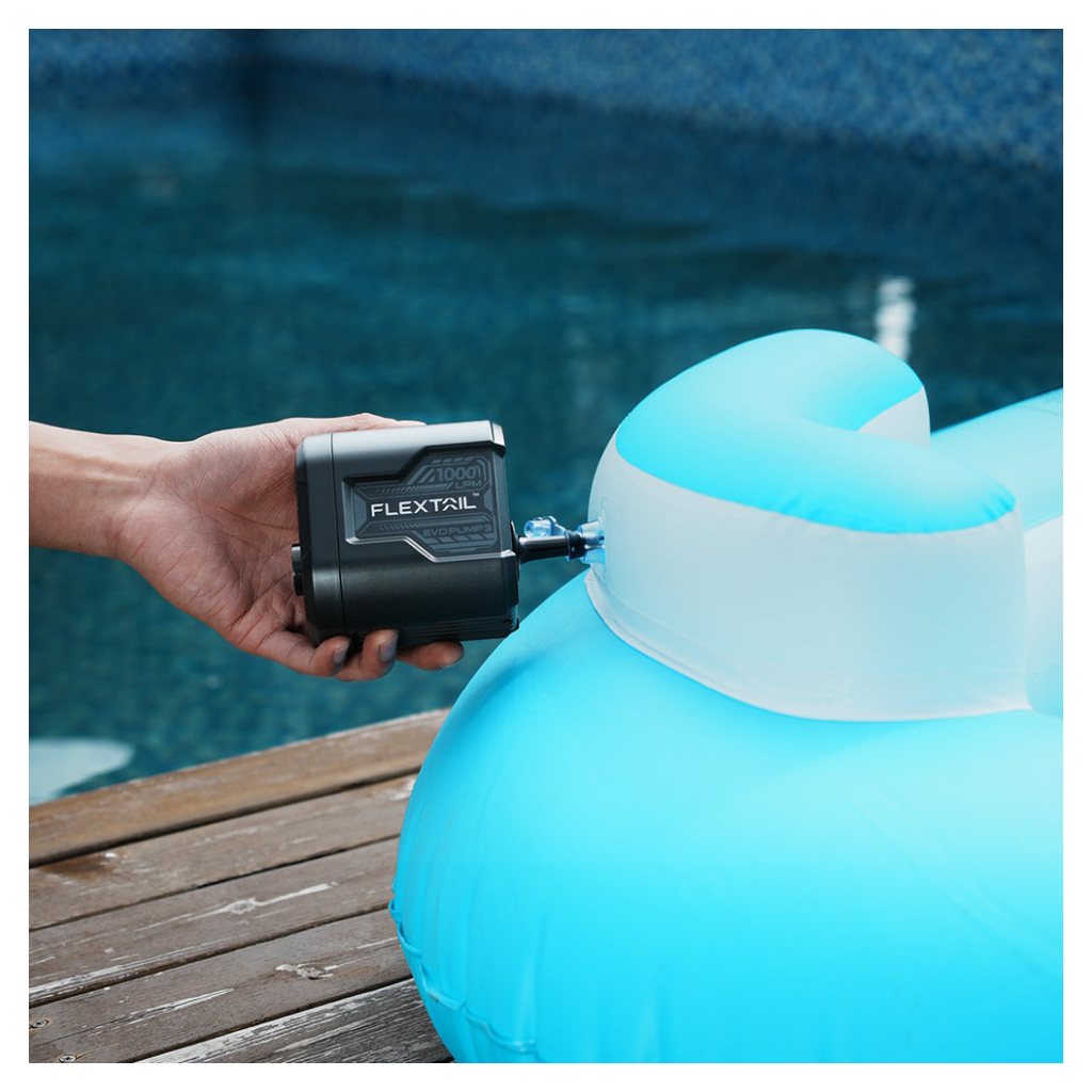 Насос для надувних меблів Flextail Evo Pump 3, 1000 л/хв, чорний (EP3G1300-BK-i) - зображення 3