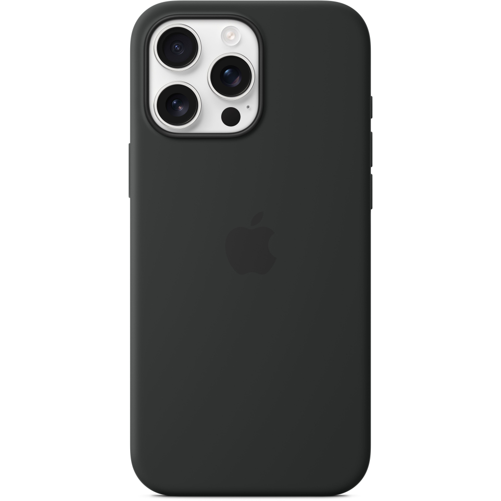 Чохол до мобільного телефона Apple iPhone16 Pro Max Silicone Case with MagSafe - Black (MYYT3ZM/A) - зображення 3