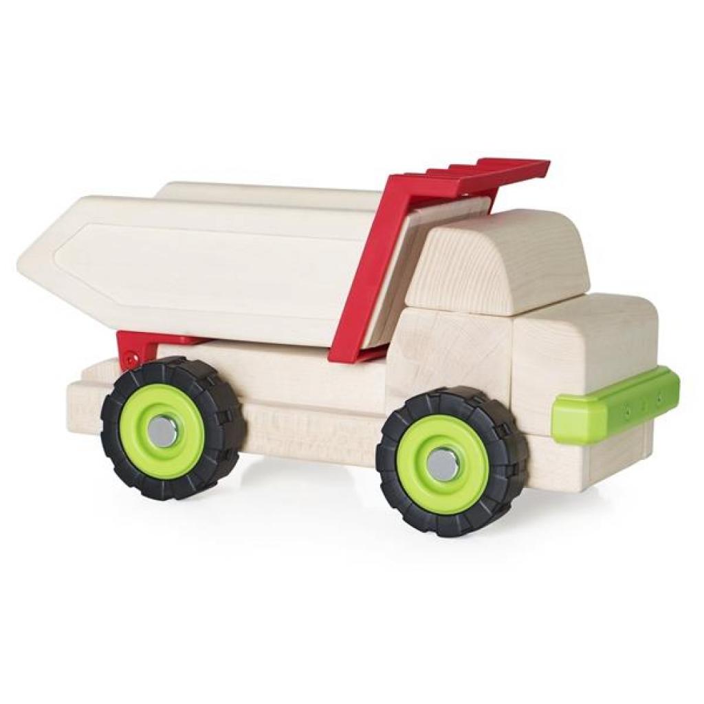 Спецтехніка Guidecraft Block Science Trucks Великий самоскид (G7531) - зображення 1