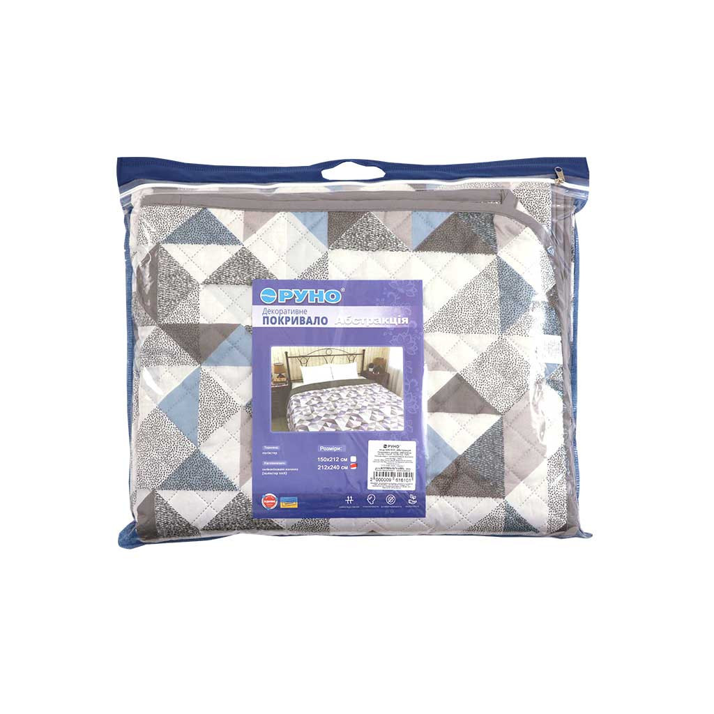 Покривало Руно декоративне Абстракція 150х212 см (360.53У_Абстракція) - изображение 4