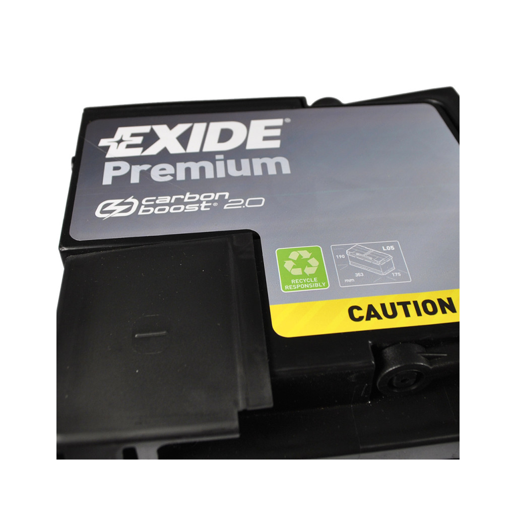 Акумулятор автомобільний EXIDE PREMIUM 100A (EA1000) - изображение 5