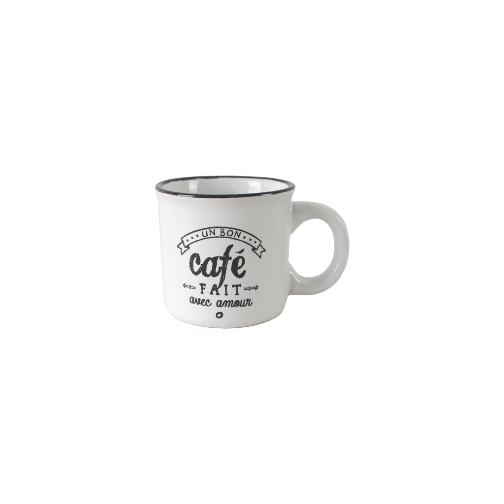 Чашка Limited Edition Small Cafe 150 мл Біла (JH6502-2) - зображення 1